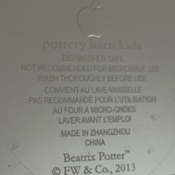 2 Pottery Barn Beatrix Potter Peter Rabbit Plates 9” - Picture 5 of 6